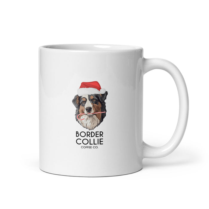 Santa's Border Collie Mug