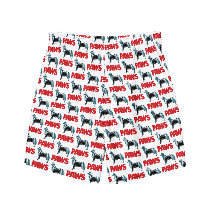 "PAWS" Swim Trunks