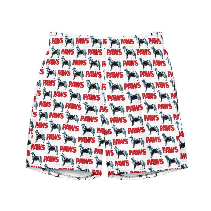 "PAWS" Swim Trunks