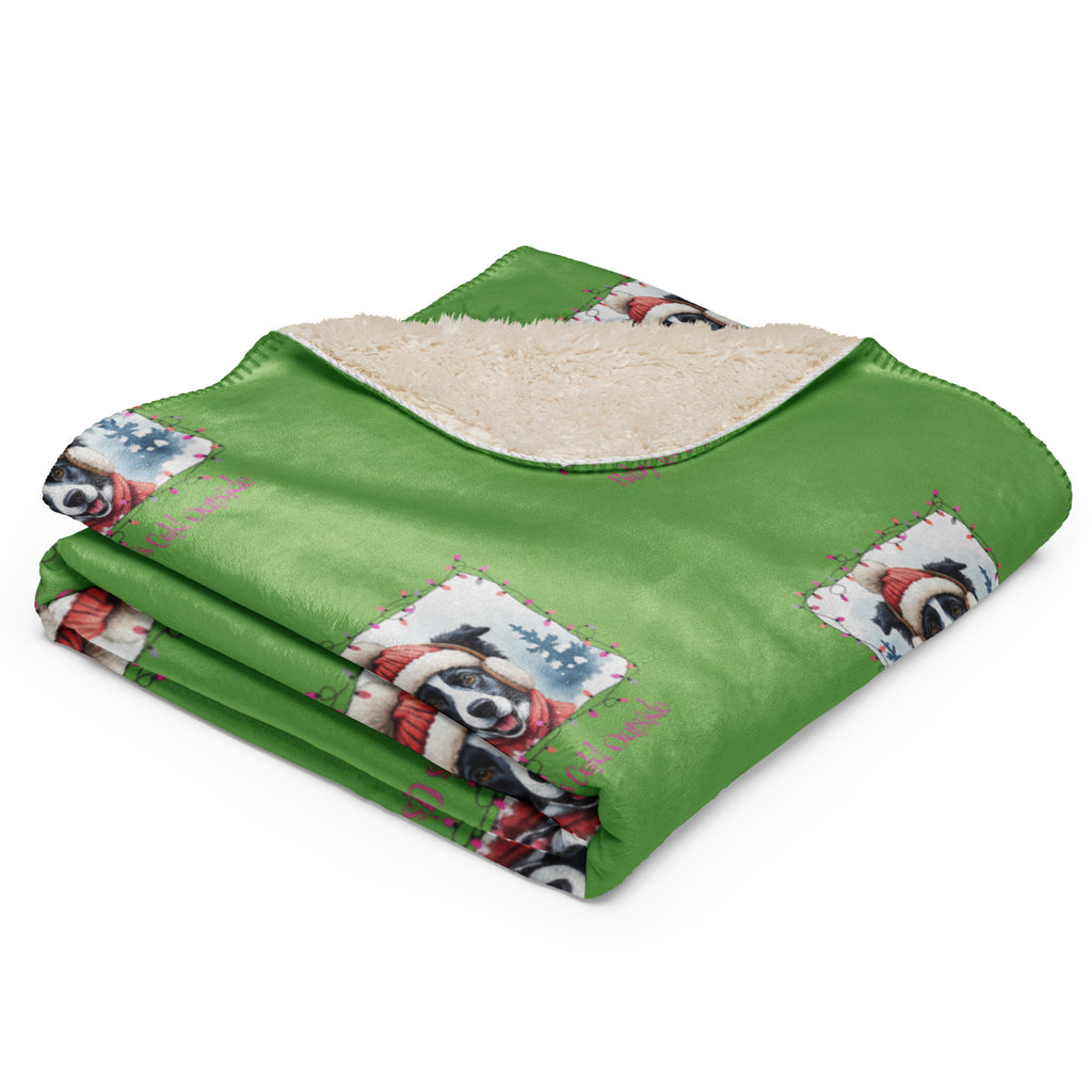 Baby It's Cold Sherpa blanket