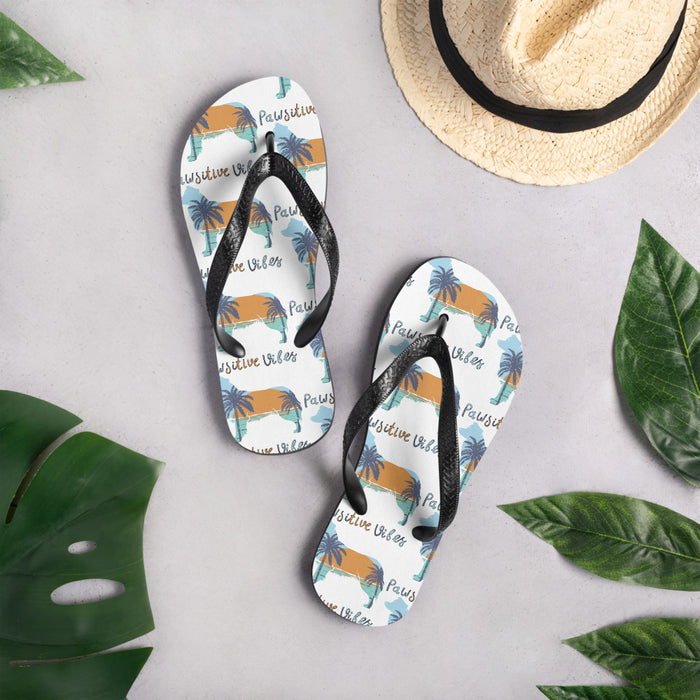 Pawsitive Vibes Flip-Flops