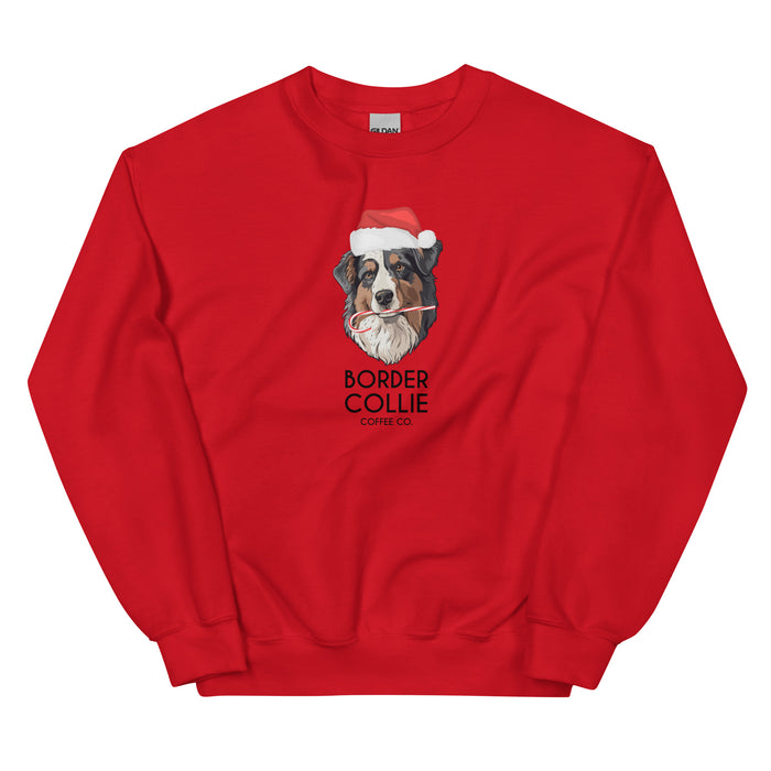 Santa's Border Collie Sweatshirt