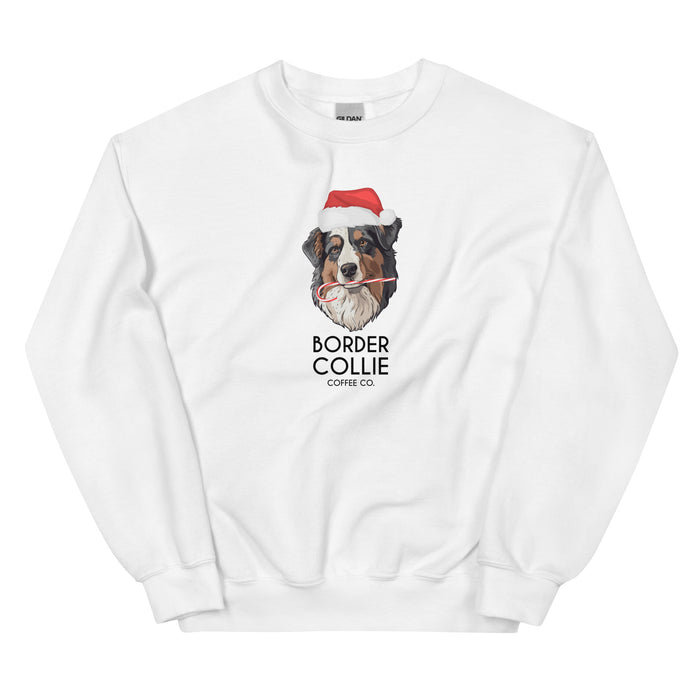 Santa's Border Collie Sweatshirt